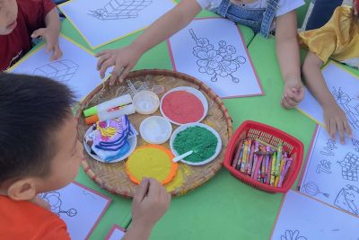 HOẠT ĐỘNG TRẢI NGHIỆM BÉ VUI ĐÓN TẾT 2025