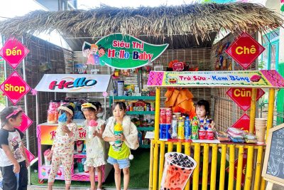 HỘI THI ” XÂY DỰNG MÔI TRƯỜNG NGOÀI LỚP HỌC CHO TRẺ HOẠT ĐỘNG VUI CHƠI TRẢI NGHIỆM” NĂM HỌC 2024-2025